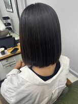 ヘアーアンドビューティーザ エフ(Hair Beauty the F)&nbsp;縮毛矯正＿艶髪＿切りっぱなしボブ