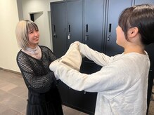 STEP2お持ち物をロッカーにてお預かりします