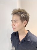 レディーススパイキーショート