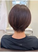 フェミニンロング似合わせカットミディアムスパイキーショート