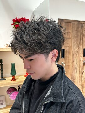 リミックス 南国店(remix) 波巻きフェザーパーマ