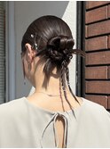 ヘアセット/ヘアアレンジ/結婚式お呼ばれヘア