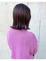 グッディ 倉敷中島店(GOOD-DAY)&nbsp;植田まい＊切りっぱなしボブ×ボルドーブラウン