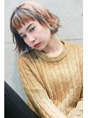  【over hair】 切りっぱなしショートボブ
