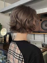 アンプラグド(unplugged) 【大人気No.1】赤み消し透明感カラーunplugged≪ブリーチなし≫