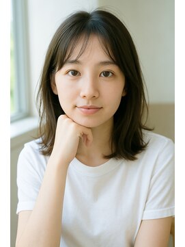 アンドヘアサロン(AND hair salon) 大人可愛い/簡単スタイリング透明感カラー/ナチュラルブラウン＠