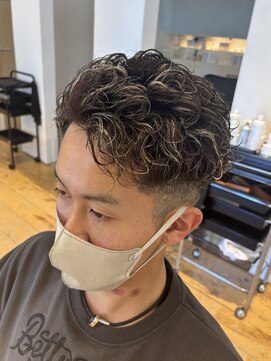 アンジュール フェードパーマ