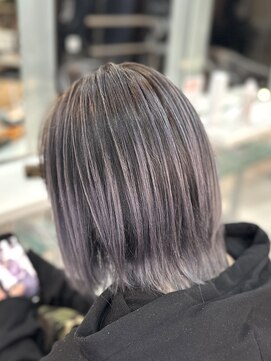 トモズヘアデザイン(Tomo's Hair Design) バレイヤージュ/シャドウルーツ
