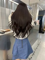 キング 高槻(K!ng) 縮毛矯正髪質改善ハイライトレイヤーカット枚方美容室エクステ