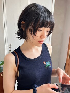 イルウィ(irwi) 【miku/トレンド】夏の癖毛風パーマ/レイヤーボブ/夏ヘア