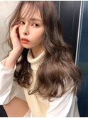 【Blanc】パールベージュ＿パールグレー＿韓国ロング