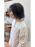 骨格補正カット＋パーマ＋栄養補給トリートメント　￥16720