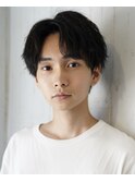 爽やかデコ出しナチュラルサイド【MatureMens】