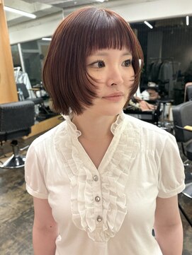 メク(meku) ざっくりレイヤーボブ