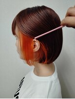 ビードロ 吉祥寺店(vi dro)&nbsp;タッセルボブ・オレンジカラー