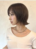 くびれレイヤーボブ