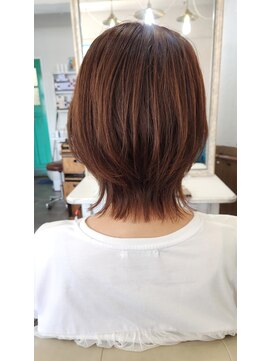 ヘアーワークス ジジ(HAIR works JIJI) くびれるボブ