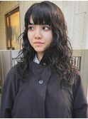 スパイラルパーマ/ニュアンスパーマ/黒髪パーマ/自由が丘