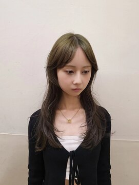 ネアー 新潟(NEER) 新潟駅/万代/ミディアム/レイヤーカット/艶髪/髪質改善/韓国ヘア