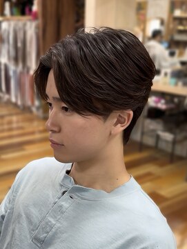 イエローコーン 金沢文庫店(YELLOW CORN) メンズ曲がる縮毛矯正/マッシュ曲がる縮毛矯正/ニュアンスパーマ