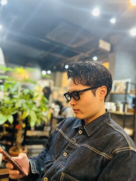 Cafe&bar ber BASE ピンパーマ