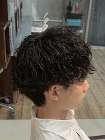 フィフス(fifth) 原宿無造作シャドウパーマらうんだマッシュカット刈り上げfifth