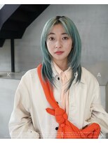 キーダ(KEEDA)&nbsp;ケアブリーチ/ペールミント/顔まわりカット/レイヤーカット