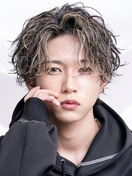 AI TOKYO+Sea MEN'S横浜 MEN'Sパーマ/MEN'Sカット【アイトーキョープラスシーメンズ】 ニュアンスパーマ/波巻きツイストスパイラル/メンズカット[横浜]