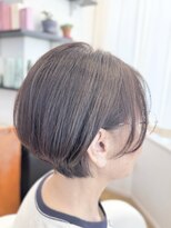 シュヴー 築地(CHEVEUX)&nbsp;明るい白髪染め/白髪ぼかし/丸みショート/40代/50代/60代/