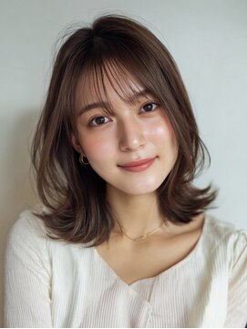 レリーリズ 大阪梅田(Rely Liz) 艶髪 オリーブベージュ