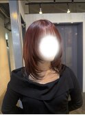 暖色カラー×レイヤー