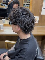 ラフ バイ マグ 南松本(R.A.F. by Mag)&nbsp;春カラー◎ツイストスパイラルパーマ×マッシュウルフカット
