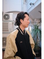 ググシーカ(GuGu SiiKA)&nbsp;メンズボブパーマ　メンズパーマ　メンズボブ　メンズロング