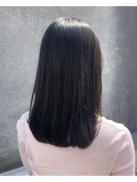 マノハル(MANOHARU)&nbsp;ツヤ感ミディアムグレーブラック　落ちる黒染め