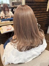 アイビーヘアー(iB HAiR) ピンクベージュ