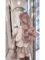 アルボ バイ ミラ 心斎橋(ARVO by MILA)&nbsp;心斎橋/ブリーチ/ケアブリーチ/レイヤーカット/ピンク