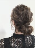 高知 南国市 BiBi hills ヘアアレンジ お呼ばれヘア