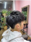 高校生の2ブロックショート