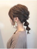 ミディアム/簡単ヘアアレンジ