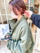 ネオリーブアイム 横浜西口店(Neolive aim)&nbsp;小顔インナーカラーまるみくびれショートボブ横浜8