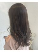 透明感*アッシュグレージュ