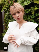 クレール 松戸(Clair)&nbsp;くびれボブ/カーキグレージュ/大人かわいい/フェザーバング