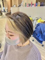 アンプヘアー 西京極店(unpeu hair) フェイスフレーミングカラー