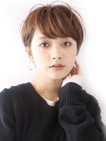 ロビー 表参道(ROBBY)&nbsp;分け目なしマッシュショート／大人ショート／表参道／30代40代