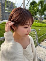 ジーナ  札幌大通(Zina)&nbsp;髪質改善＊大人ガーリー暖色系カラー＊美髪【Zina 大通】