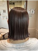 切りっぱなしボブ