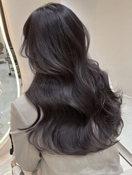 サイン 渋谷(SIGN) 艶髪レイヤーカット韓国ヘアーグレージュ髪質改善トリートメント