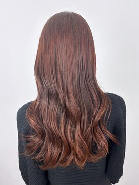 アイティーバイアルバム 北千住店(IT by ALBUM) ベビーピンクレイヤーロングフレンチカジュアル_ba497041