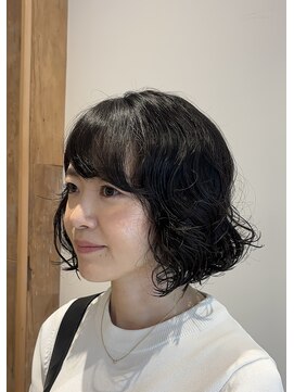 シアン 矢場町店(CYAN.) 誰でも挑戦しやすいボブパーマ