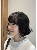 誰でも挑戦しやすいボブパーマ